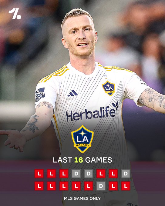 开云体育官网-😨啥情况？上赛季美职冠军洛杉矶银河今日再输球，已近16场联赛不胜